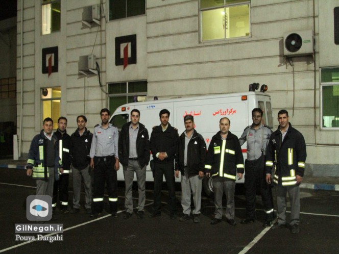 عملیات اطفاء حریق آتش نشانی چهارشنبه سوری (18)