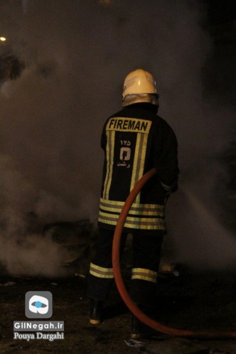 عملیات اطفاء حریق آتش نشانی چهارشنبه سوری (22)