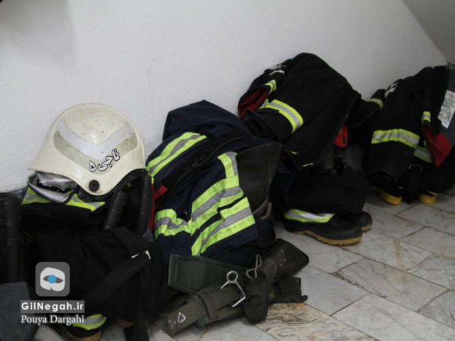 عملیات اطفاء حریق آتش نشانی چهارشنبه سوری (4)