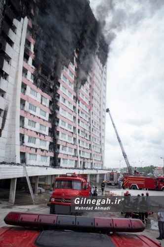 آتش سوزی برج طاووس منطقه آزاد انزلی (37)