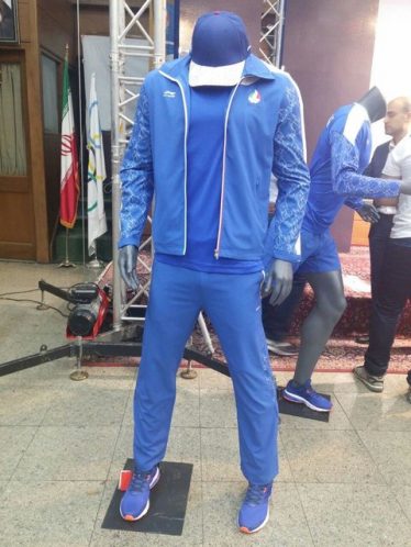 گرمکن ورزشکاران ایران در المپیک ریو