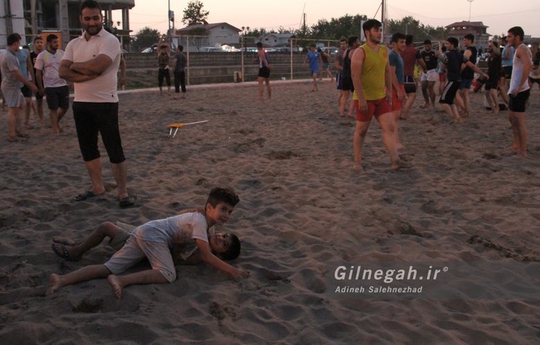 مسابقات استانی کشتی ساحلی گیلان در چمخاله (18)